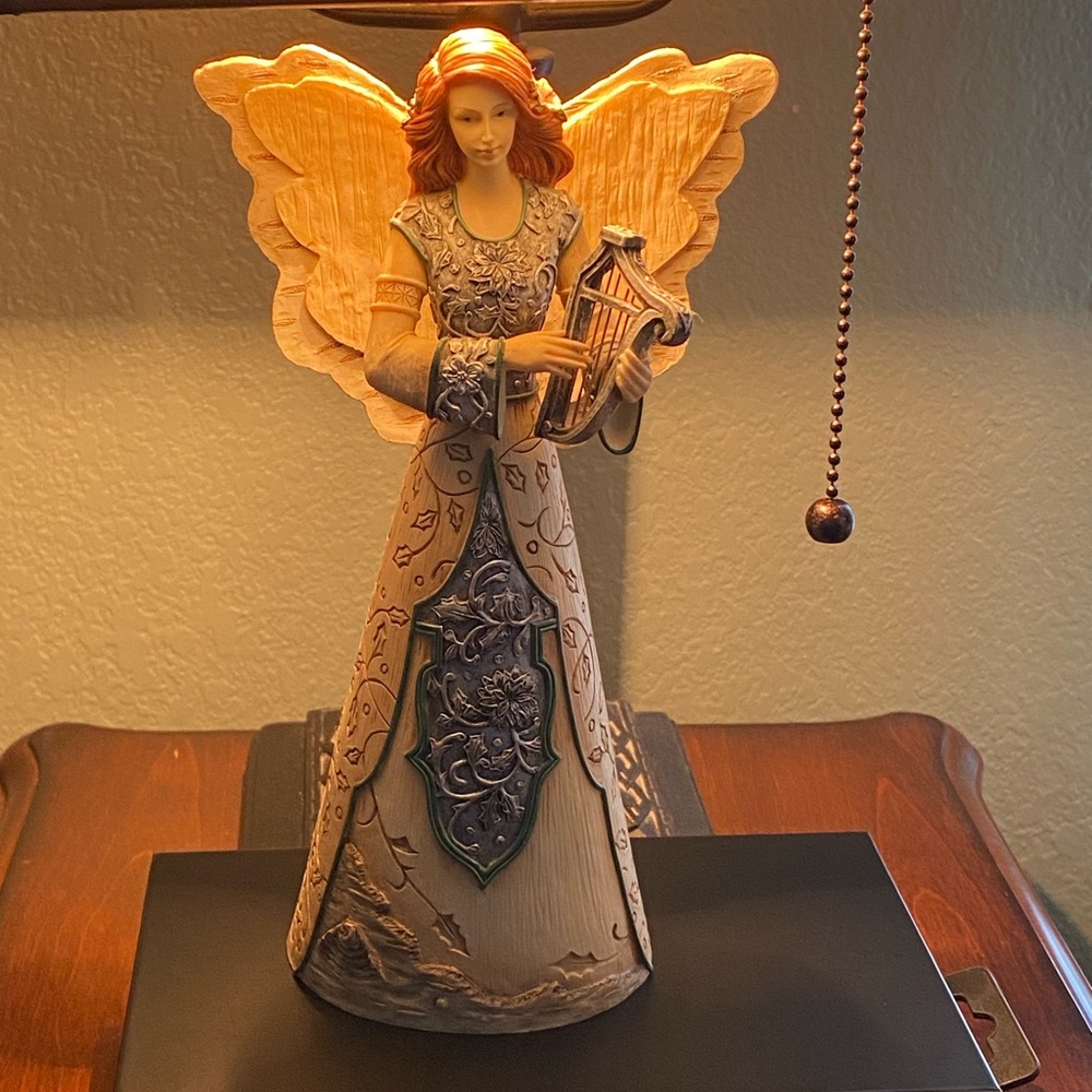 Elements Fairy Angel "Sweet Music" Figurine By Barbara McDonald 2007
